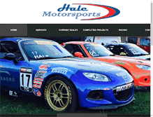 Tablet Screenshot of hale-motorsports.com